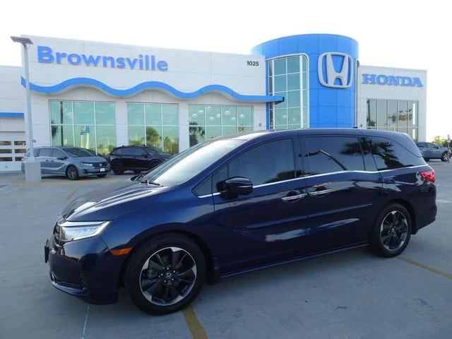 Certified Used 2022 Obsidian Blue Pearl Honda Elite image 1