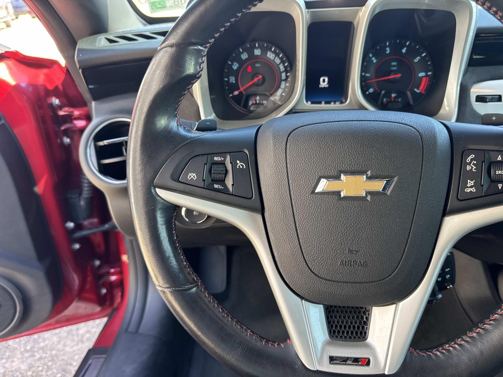 Used 2015 CRYSTAL RED TINTCOAT Chevrolet ZL1 image 22