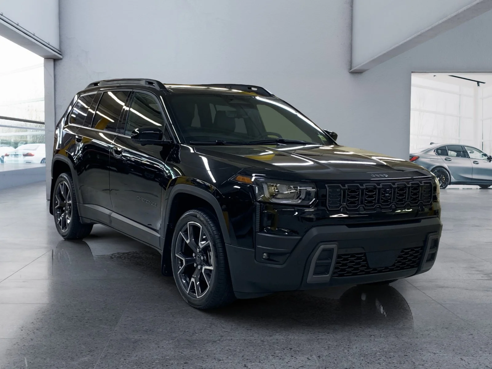 New 2026 Diamond Black Crystal Pearl Jeep Overland image 7