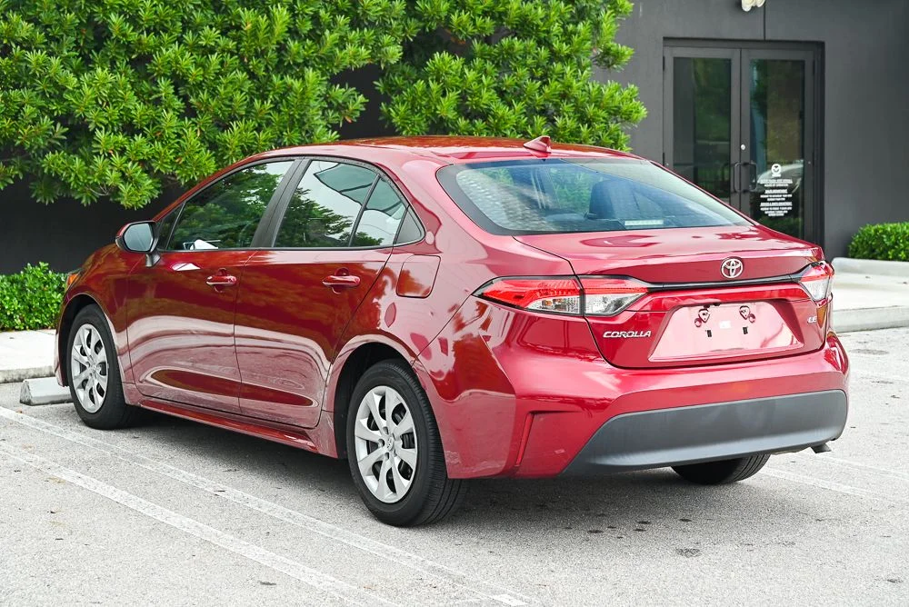 Used 2023 Red Toyota LE image 6