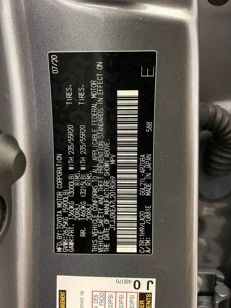 Used 2020 Gray Lexus 350L image 34