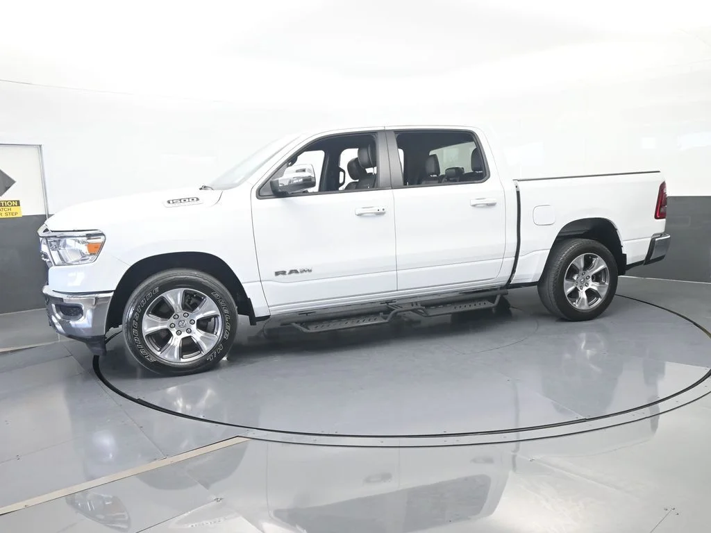 Used 2024 Bright White Clearcoat Ram Laramie image 1