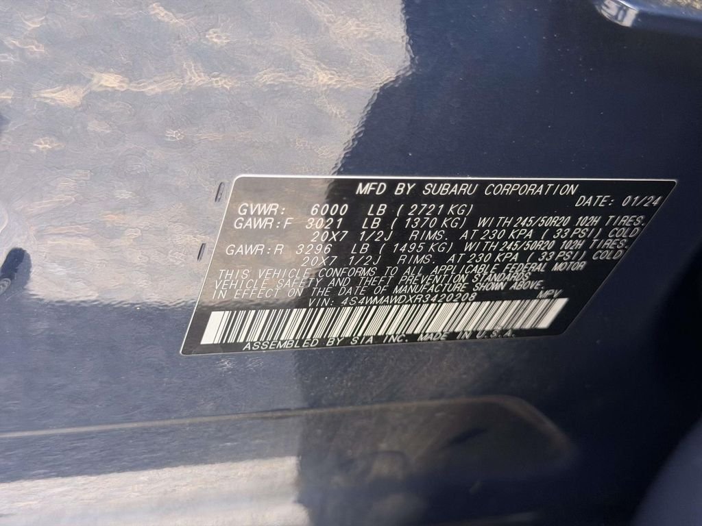 Used 2024 Blue Subaru Touring image 26