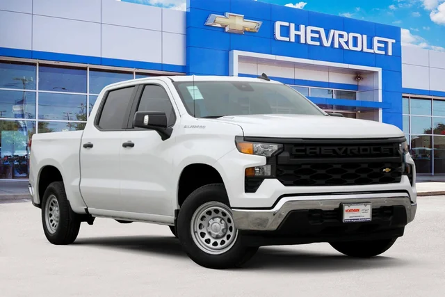 New 2026 Chevrolet Silverado 1500 WT RWD 4D Crew Cab