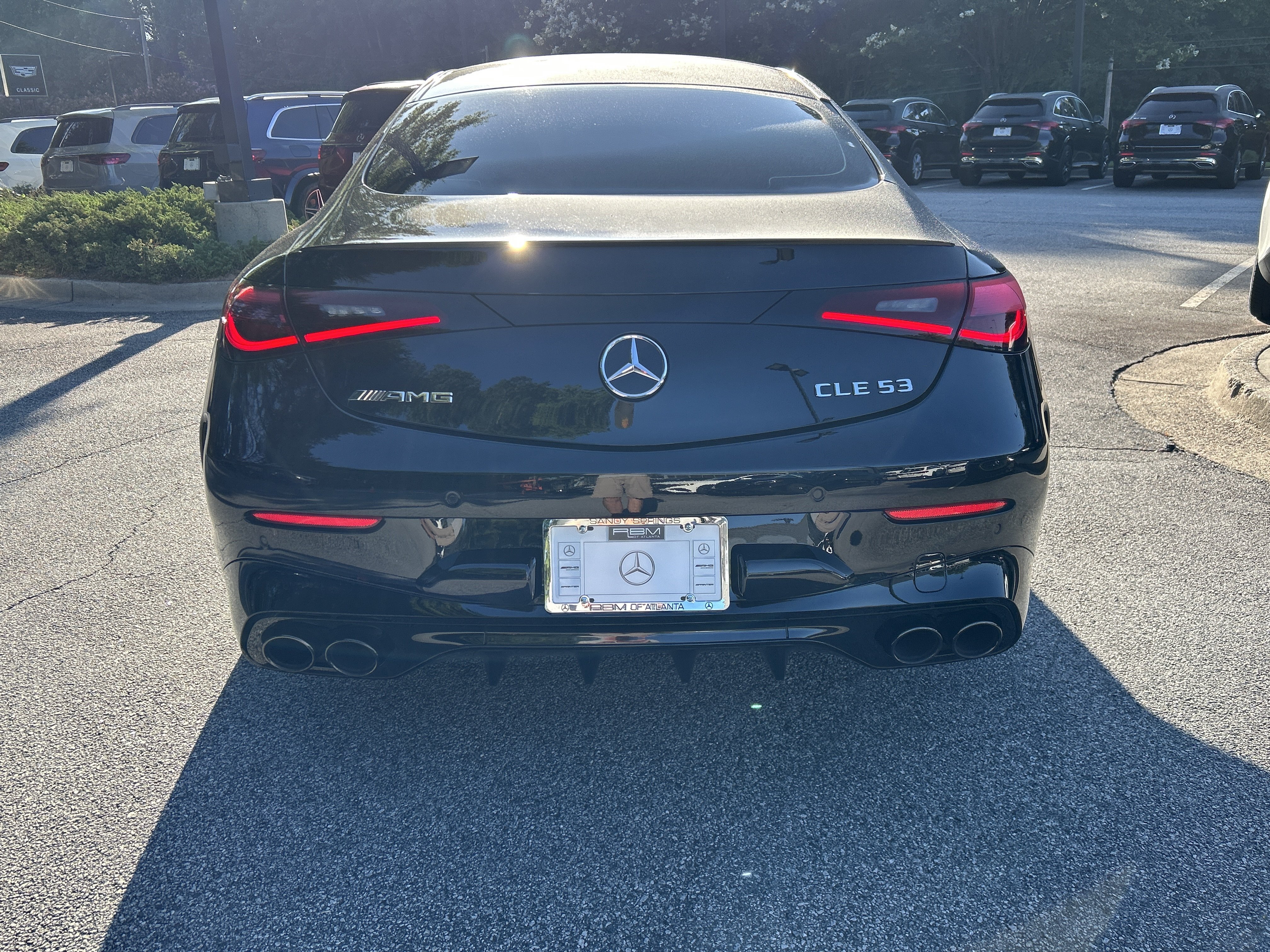 Certified Used 2025 Obsidian Black Metallic Mercedes-Benz AMG® CLE 53 4MATIC®+ Coupe image 8