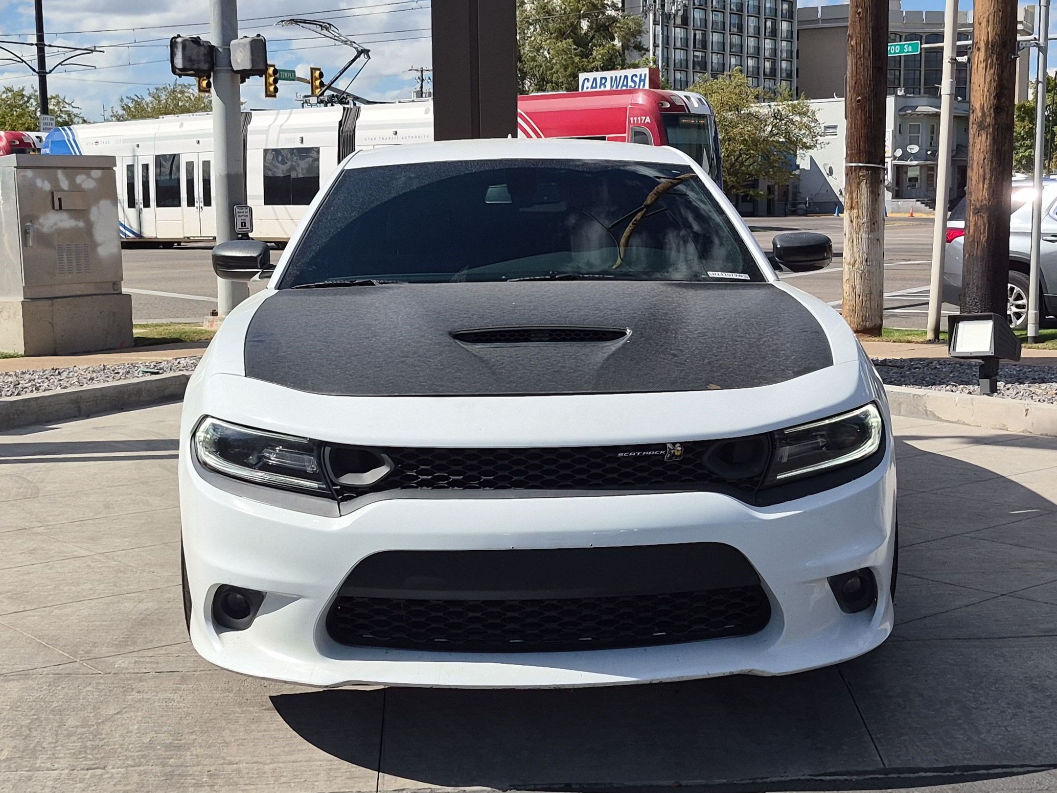 Used 2020 White Knuckle Clearcoat Dodge Scat Pack image 9