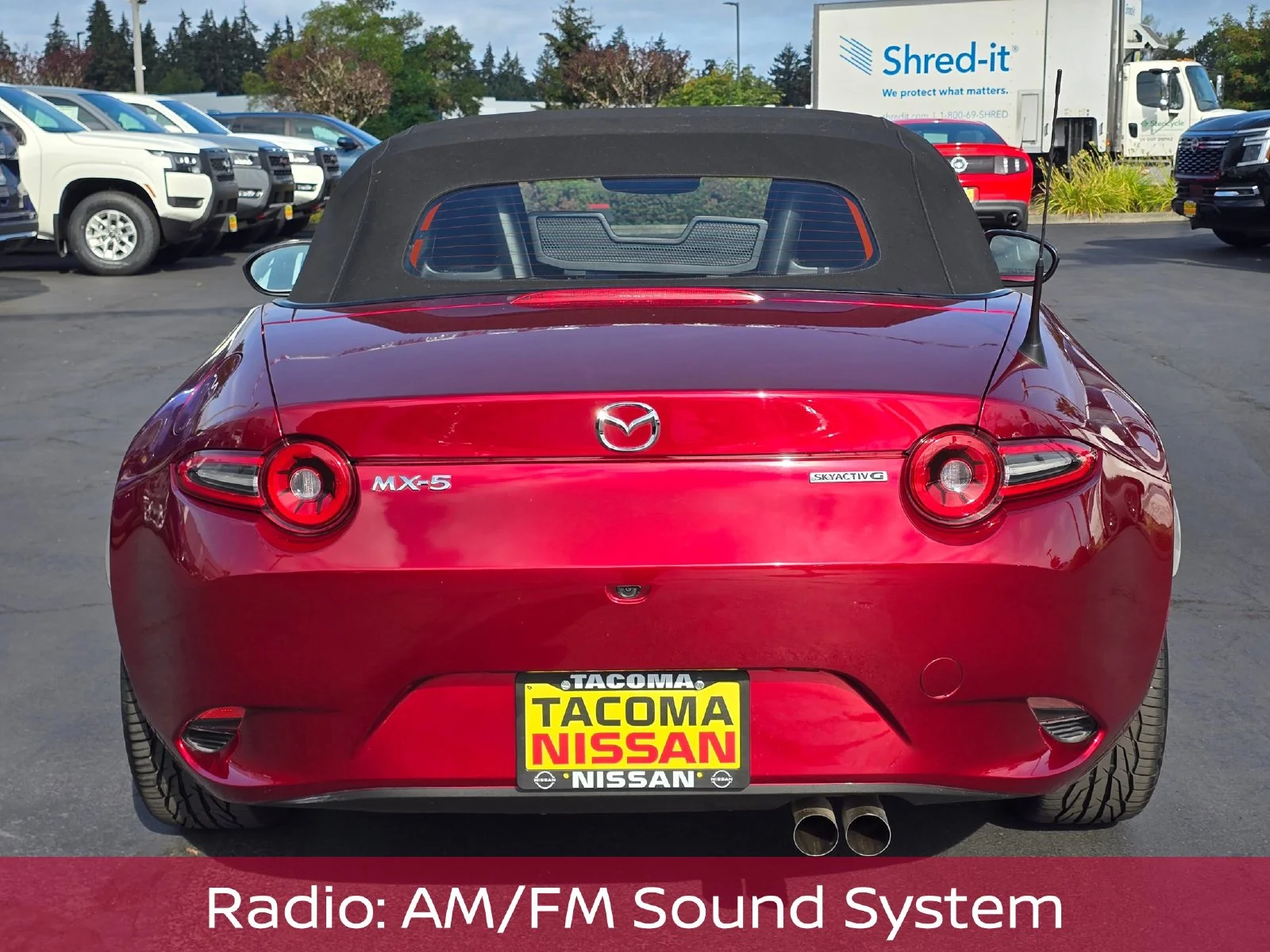 Used 2024 Red Mazda Sport image 4