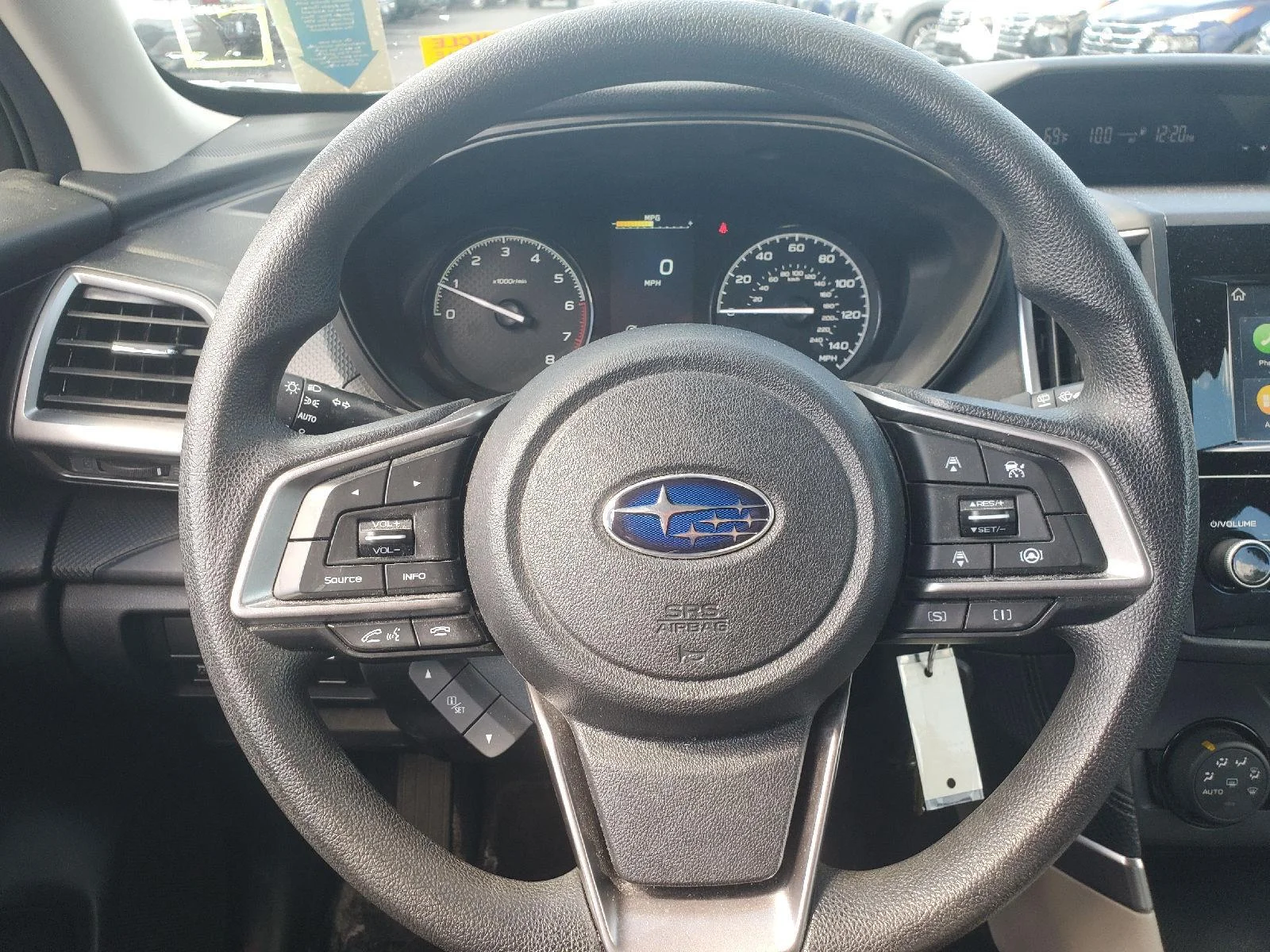 Used 2023 Crystal White Pearl Subaru Base image 8