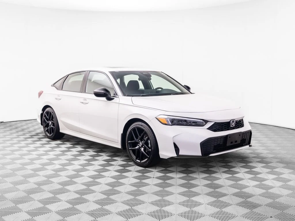 Certified Used 2025 White Honda Sport image 10