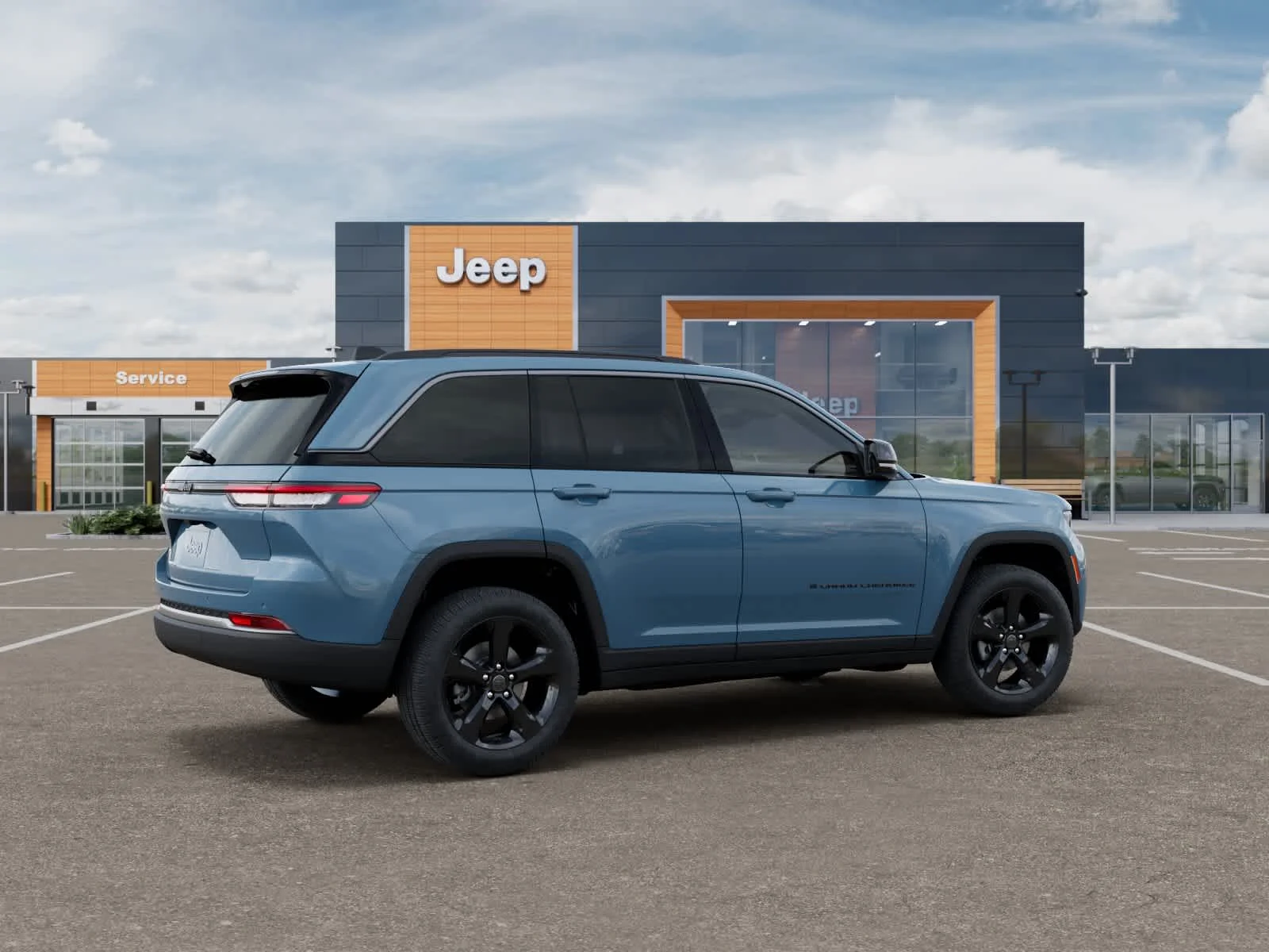 New 2027 Steel Blue Jeep Limited image 4