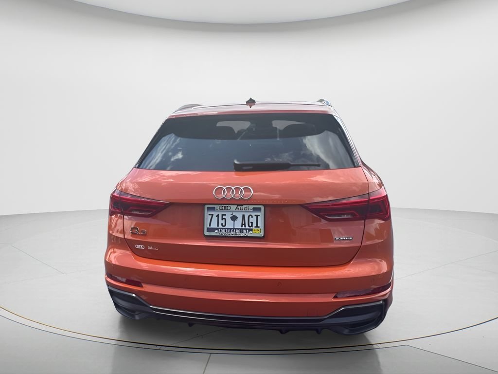 Used 2021 Orange Audi Premium Plus image 5