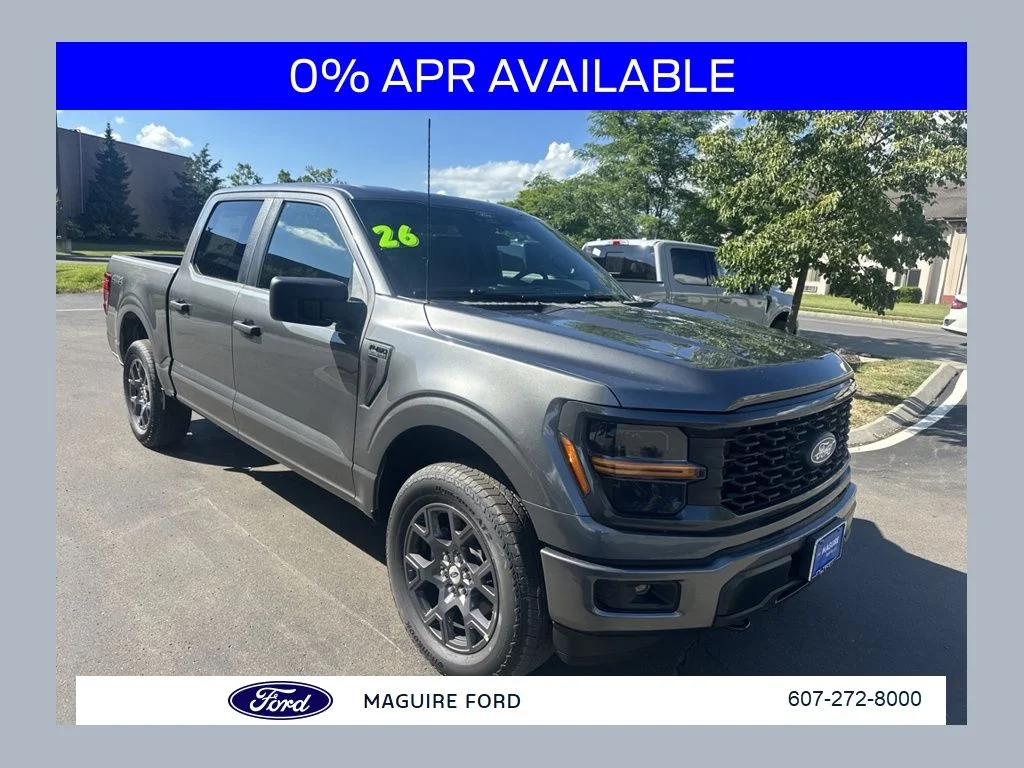 New 2026 Carbonized Gray Metallic Ford STX® image 1