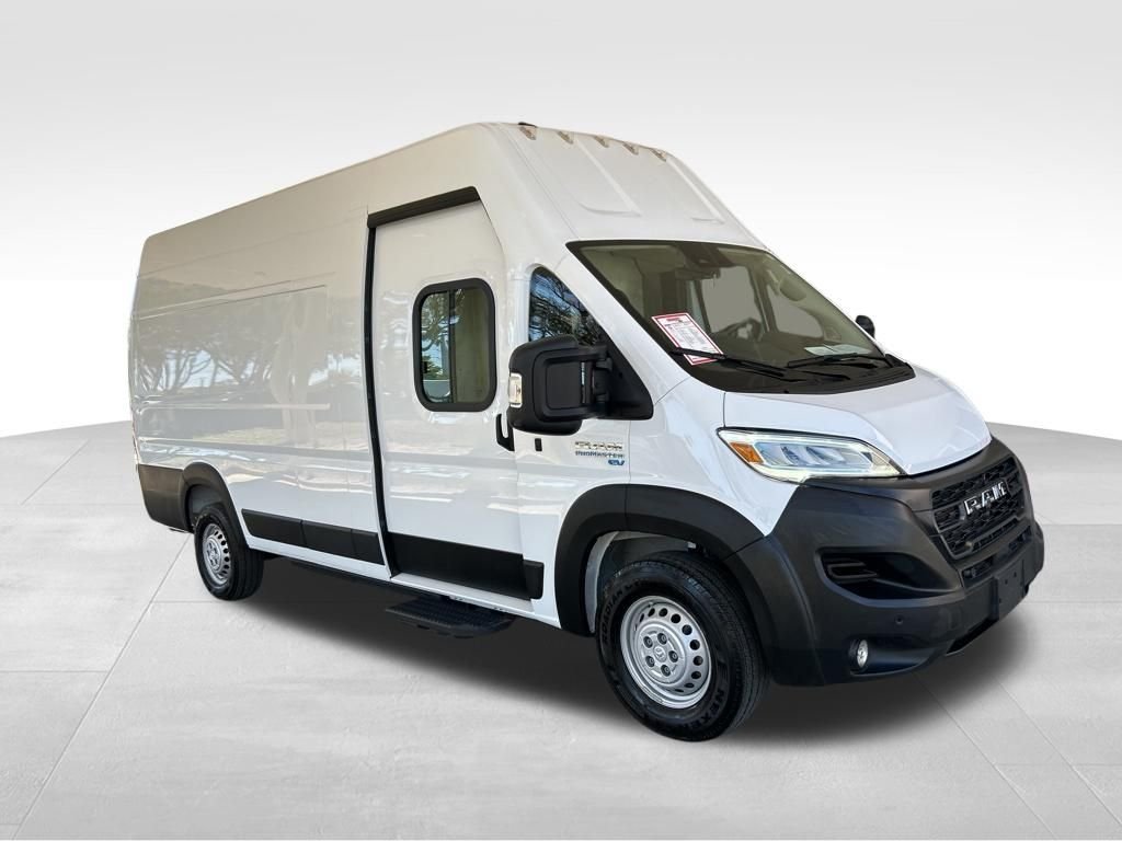 Used 2024 RAM ProMaster EV Delivery Van Base with VIN 3C6MRWAZ2RE100202 for sale in Davie, FL