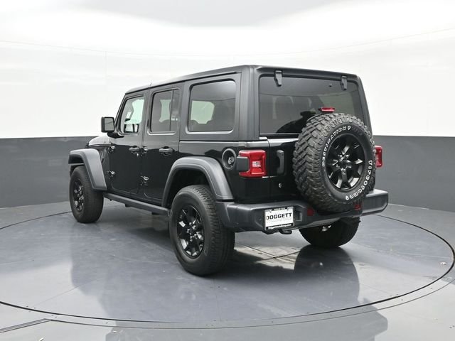 Used 2020 Black Clearcoat Jeep Unlimited Sport image 8