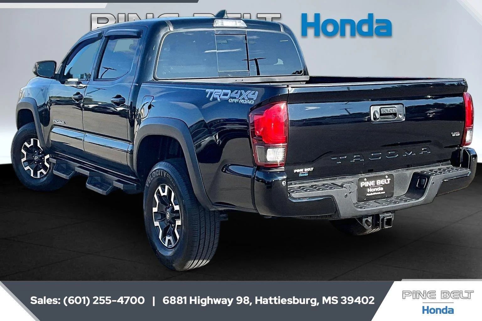 Used 2021 Midnight Black Metallic Toyota TRD Off-Road image 2