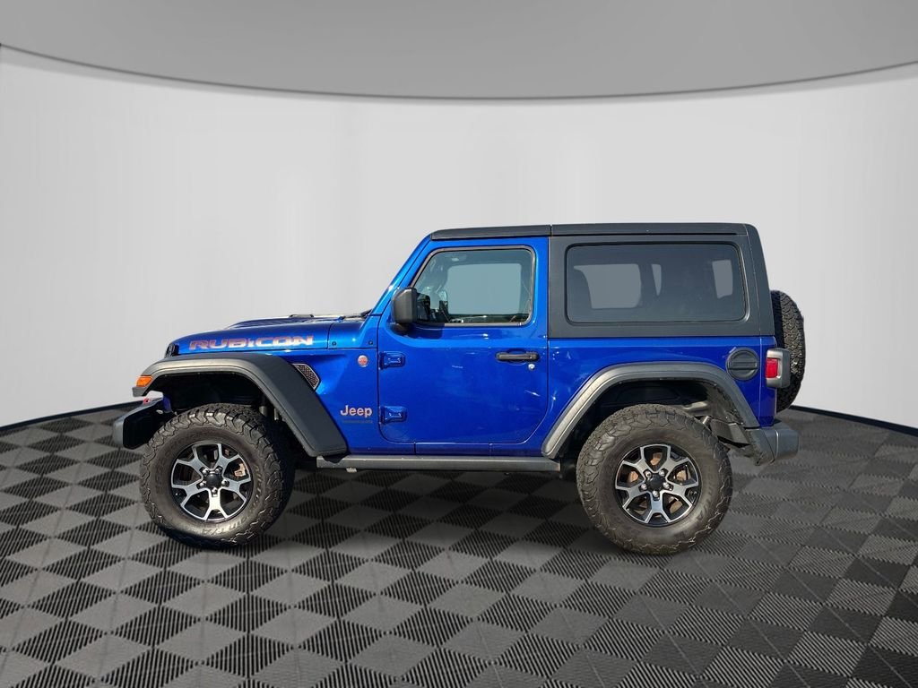 Used 2020 Blue Jeep Rubicon image 4
