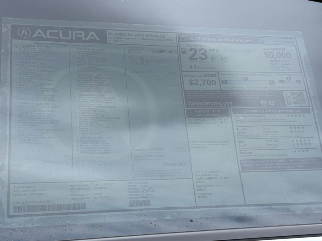2026 Acura RDX Advance Package - Photo 28