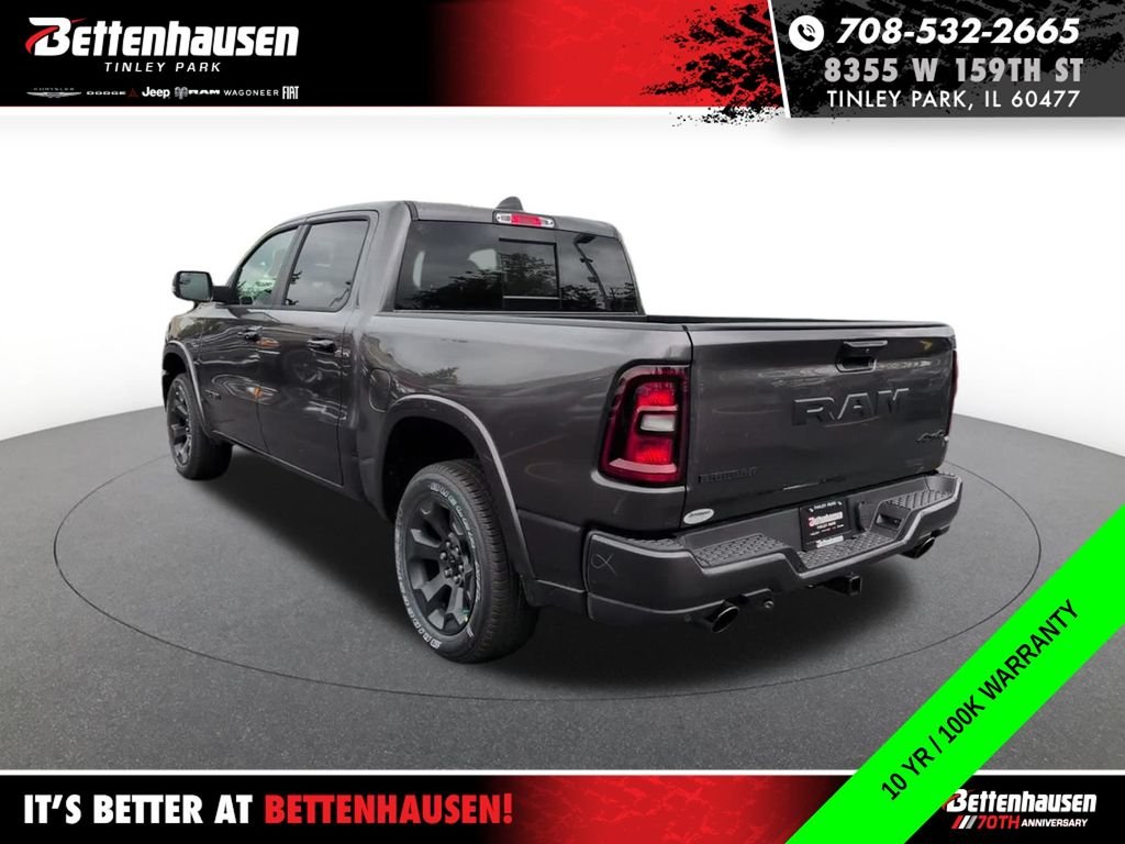New 2026 Granite Crystal Metallic Clear-Coat Exterior Paint RAM Big Horn image 9