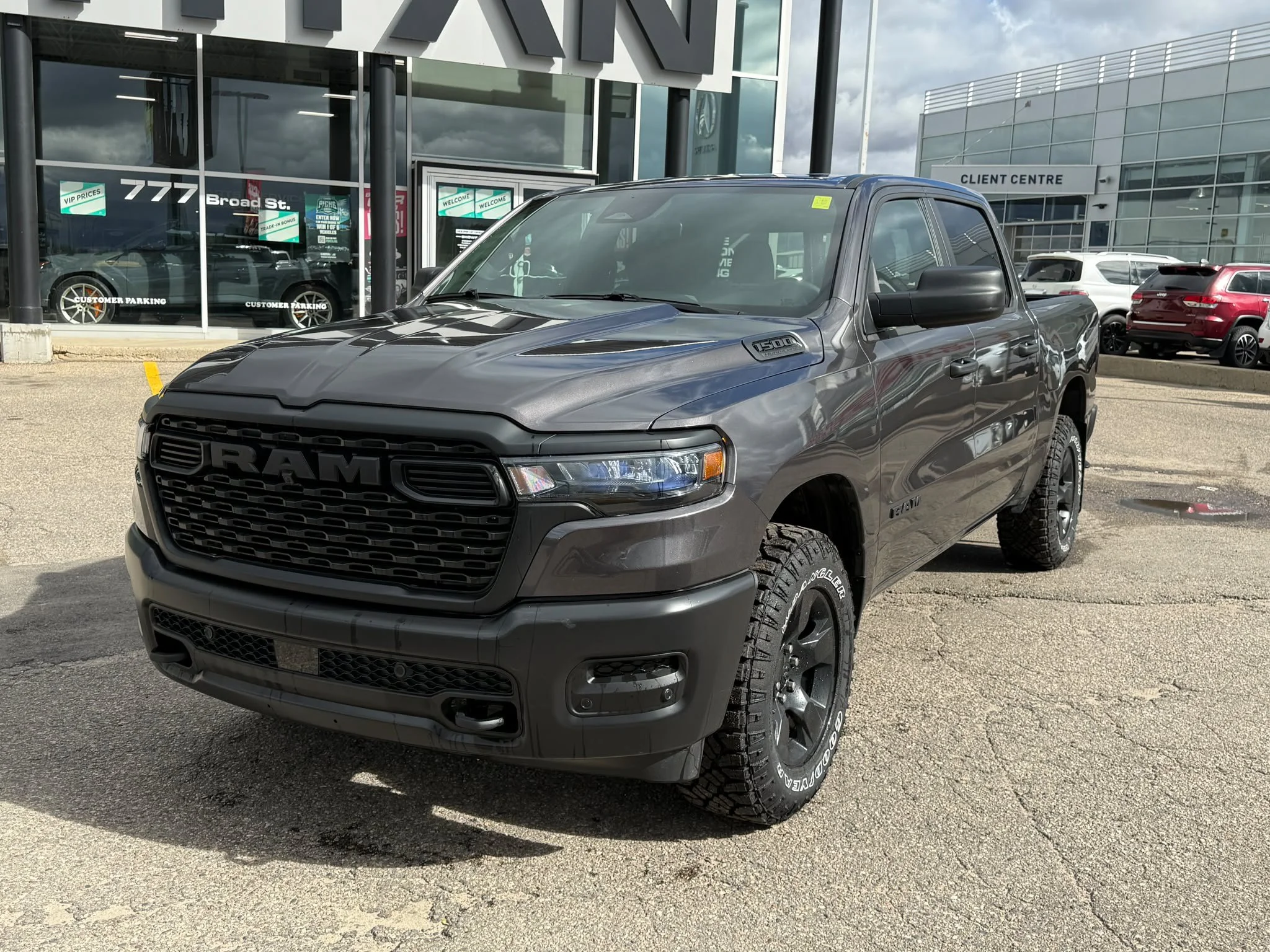 Certified Used 2026 Granite Crystal Metallic Ram Warlock 4x4*6 Pass | 3.0L I6 | 33in Tires | Adaptive Cruise | Remote Start | Park Assist image 3