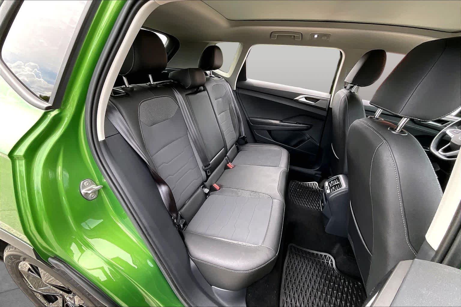 Used 2025 Bright Moss Green w/ Deep Black Roof Volkswagen SE Black image 20