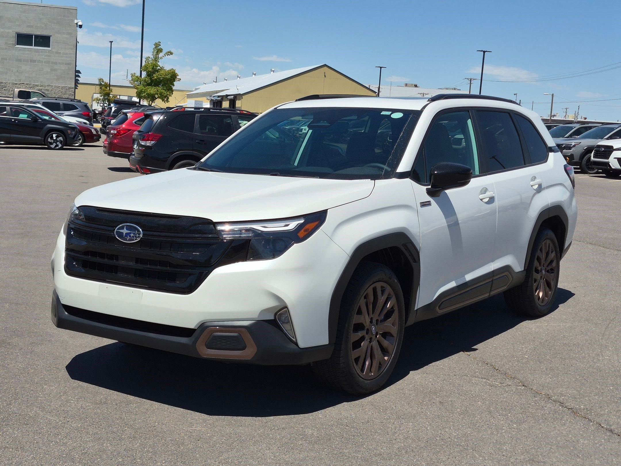 Used 2026 Crystal White Pearl Subaru Sport Hybrid image 8