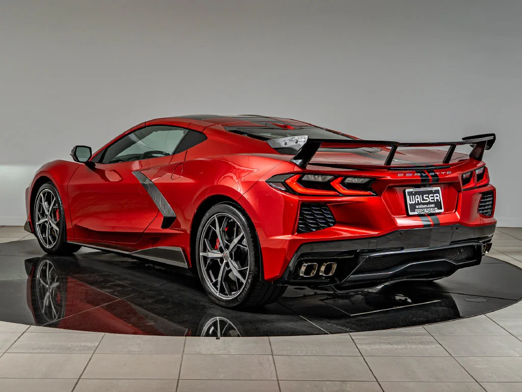 Used 2021 Torch Red Chevrolet Stingray image 7