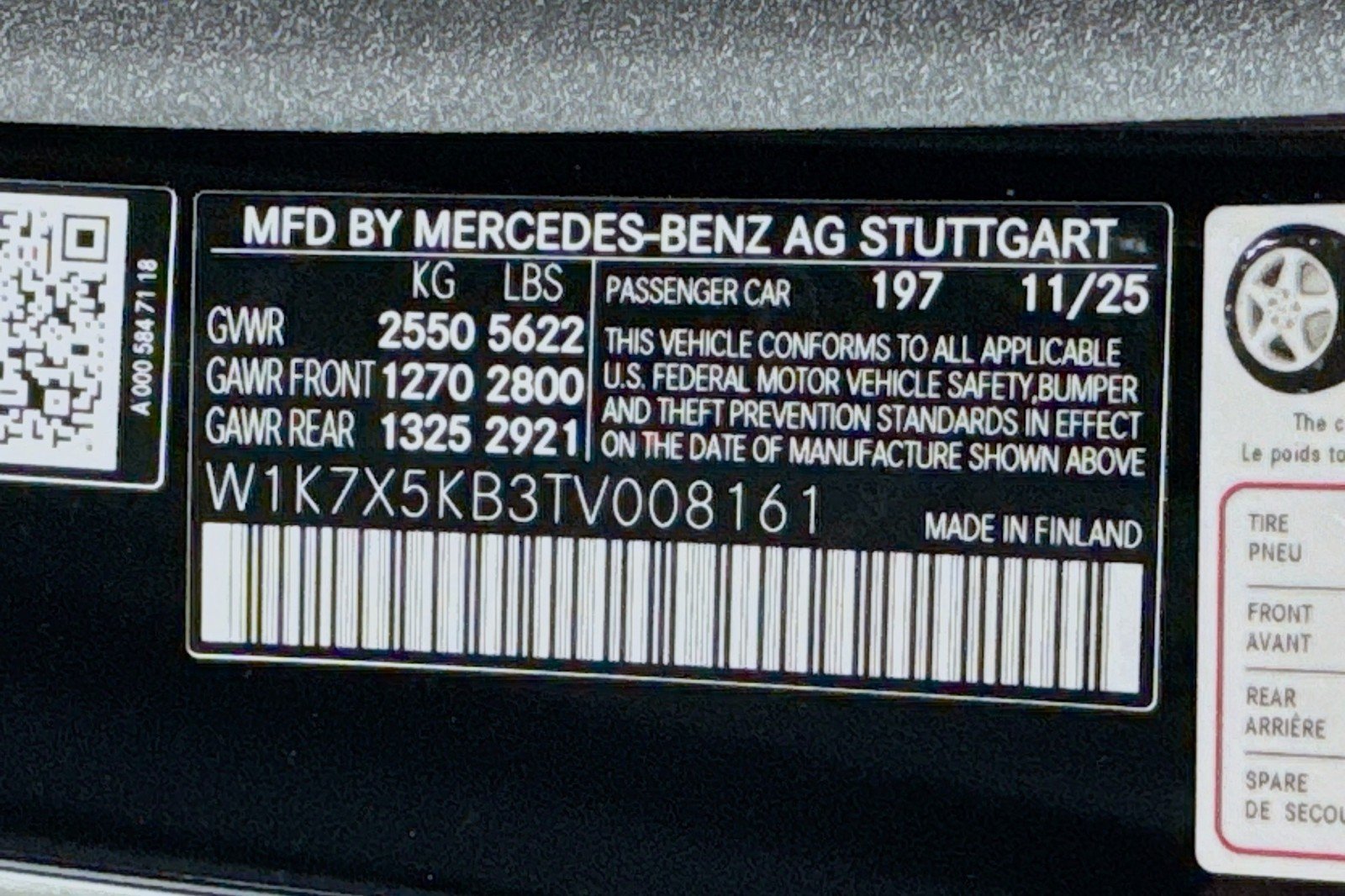 New 2026 Obsidian Black Metallic Mercedes-Benz AMG® GT 43 4-Door Coupe image 24