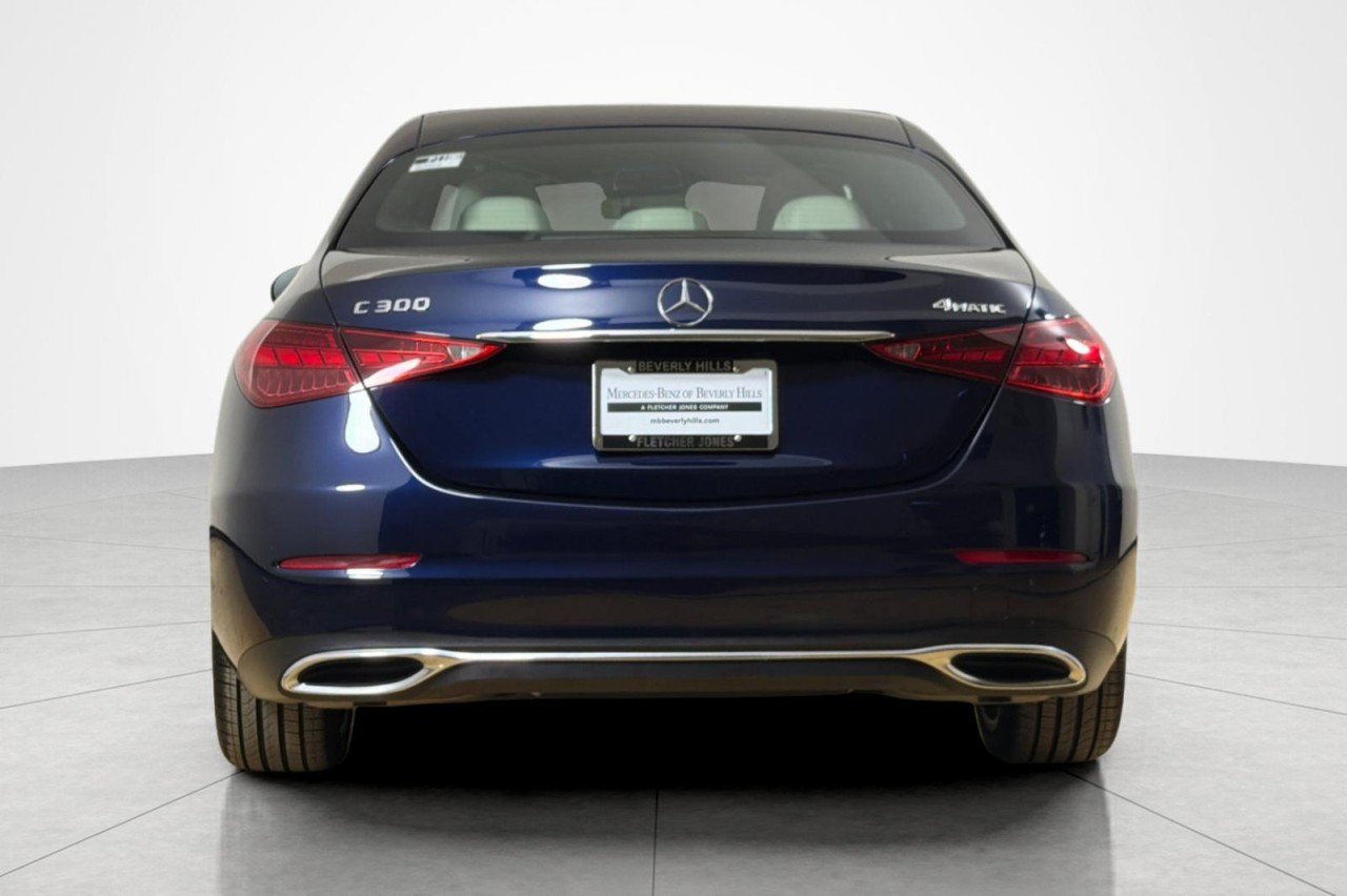 Used 2023 Lunar Blue Metallic Mercedes-Benz C 300 image 4