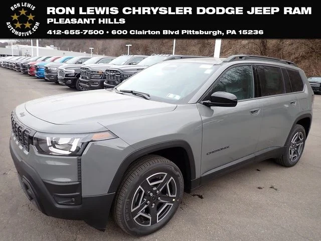 New 2026 Gray Jeep Laredo image 1