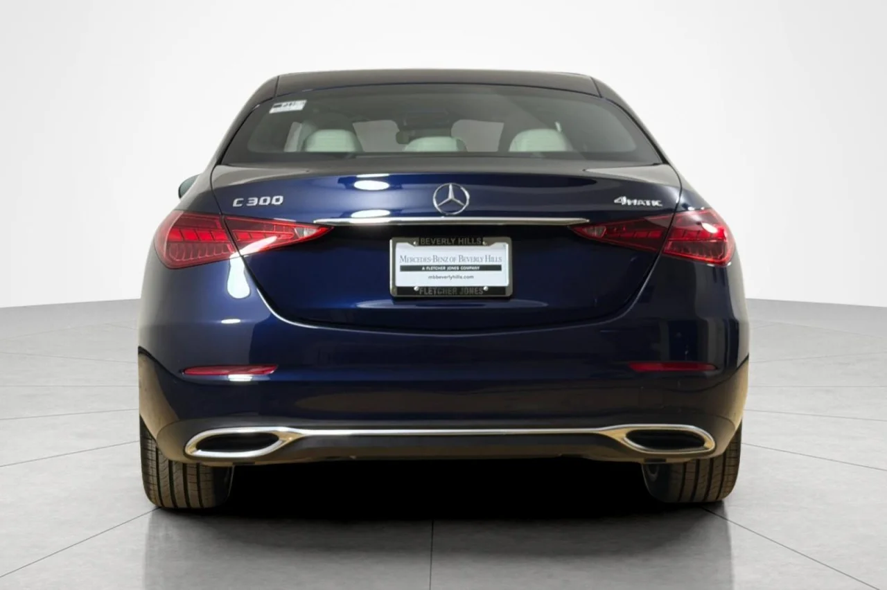 Used 2023 Lunar Blue Metallic Mercedes-Benz C 300 image 4