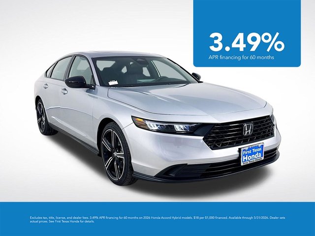 2026 Honda Accord Hybrid Sport