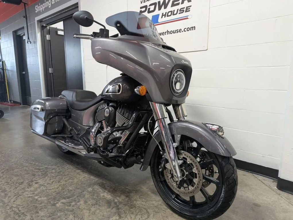 Certified Used 2019 GRAY Indian Motorcycle Steel Gray image 2