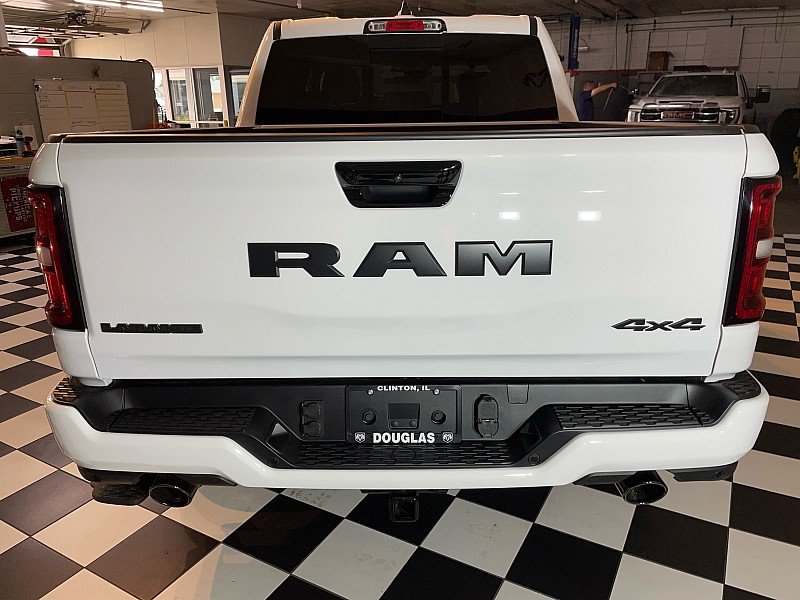 New 2027 Bright White Clear-Coat Exterior Paint RAM Laramie Crew Cab 5