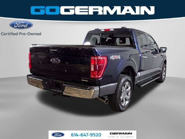 Certified Used 2022 Antimatter Blue Metallic Ford XLT image 7