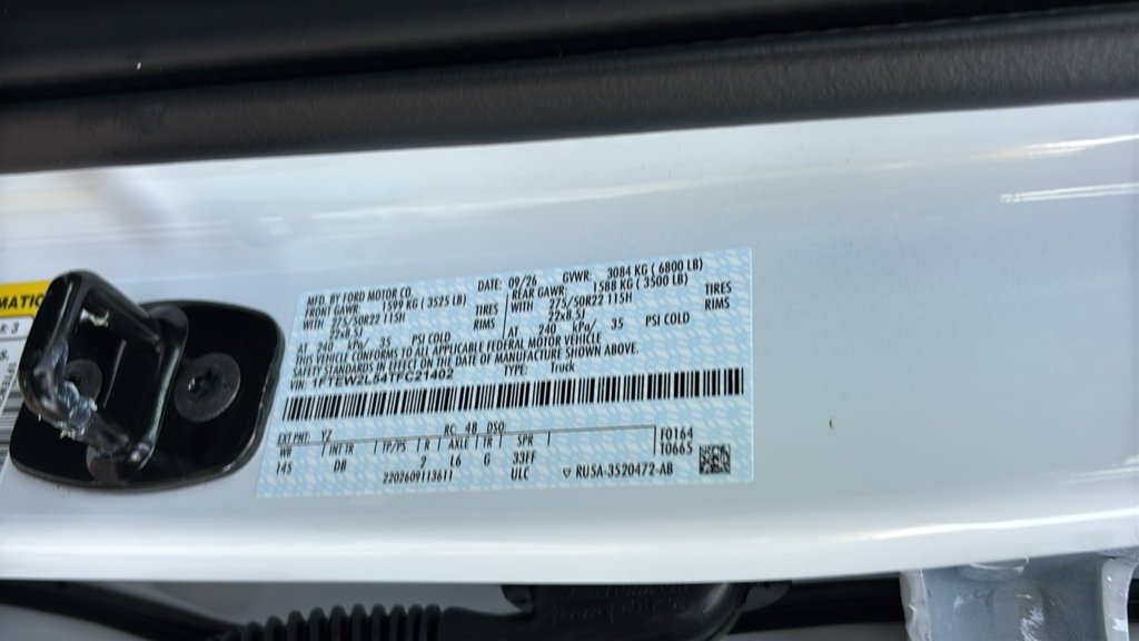 New 2026 Oxford White Ford STX image 31