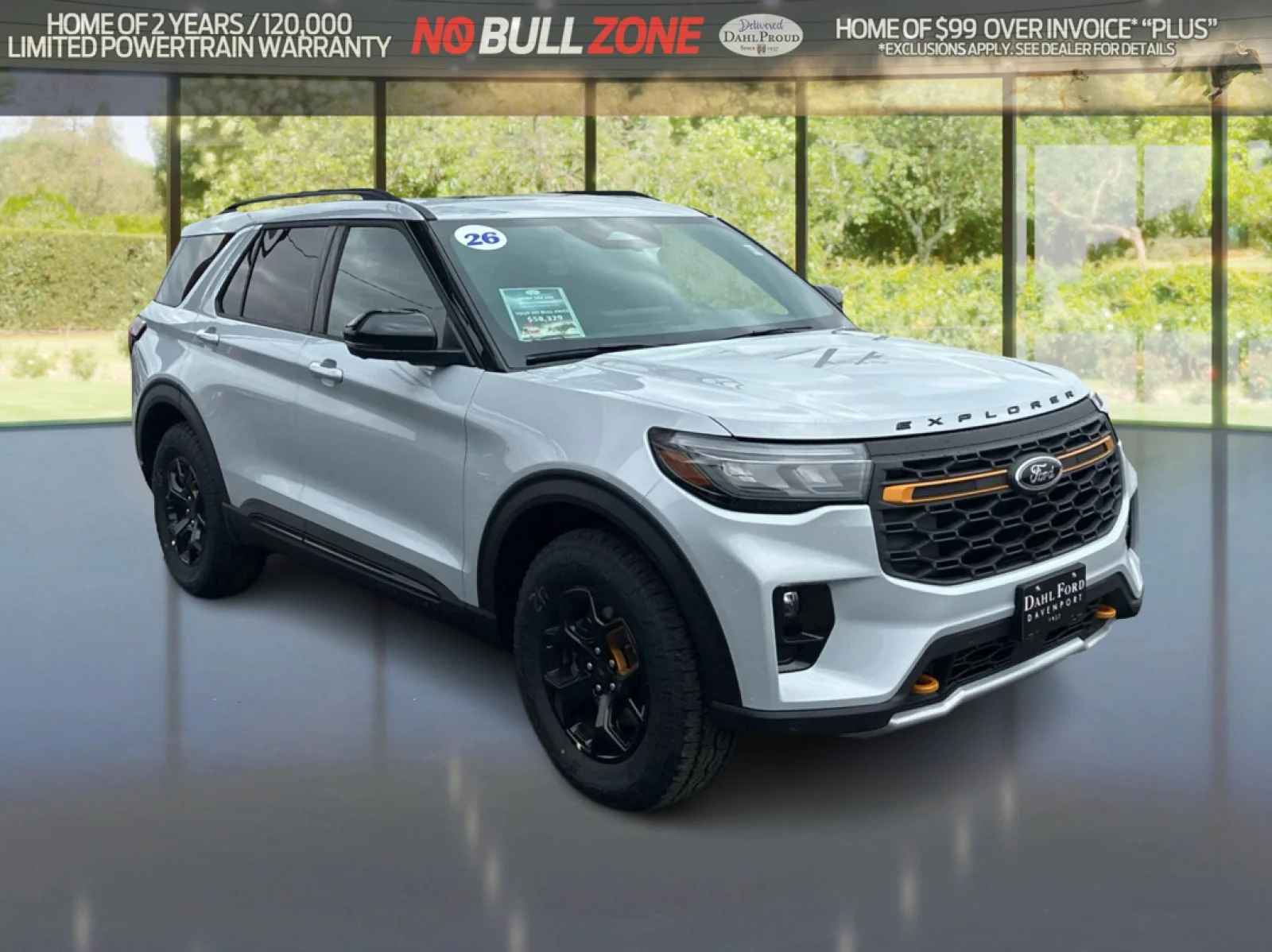 New 2026 Space White Metallic Ford Tremor® image 7