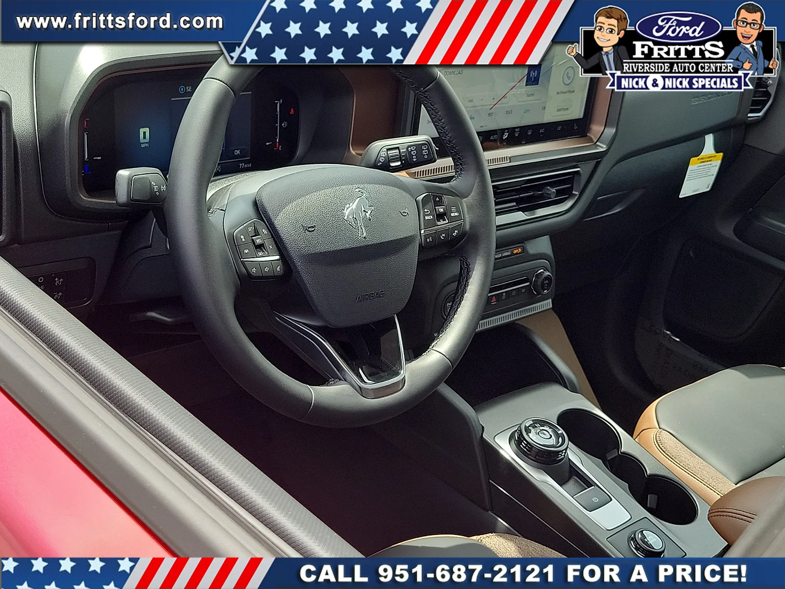 New 2026 Ruby Red Metallic Tinted Clearcoat Ford Outer Banks® image 3