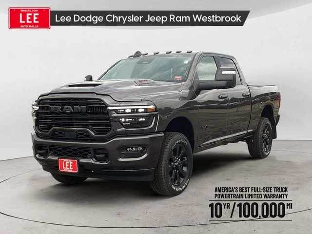 New 2026 Crystal Metallic Ram LARAMIE CREW CAB 4X4 6