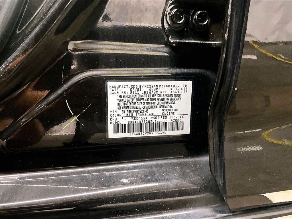 Used 2024 Black Nissan SV image 34