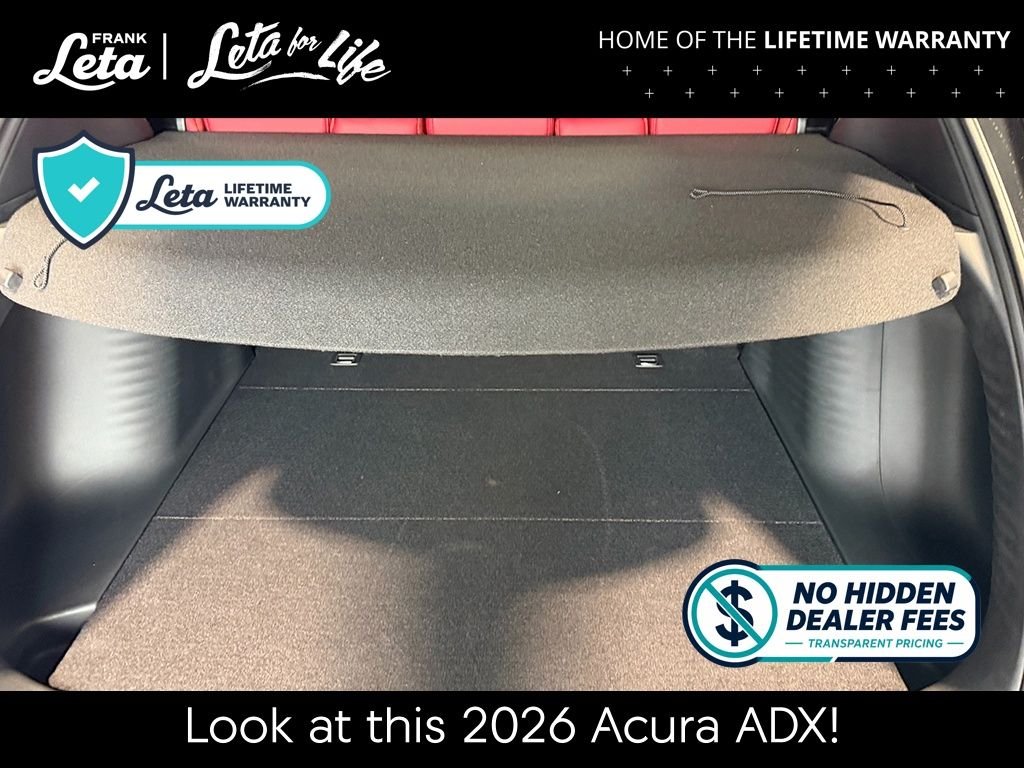 New 2026 Crystal Black Pearl Acura w/A-Spec Package image 32