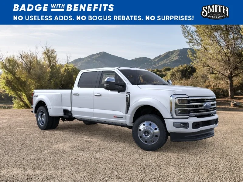 New 2026 Star White Metallic Tri-Coat Ford F-450® Platinum® image 8