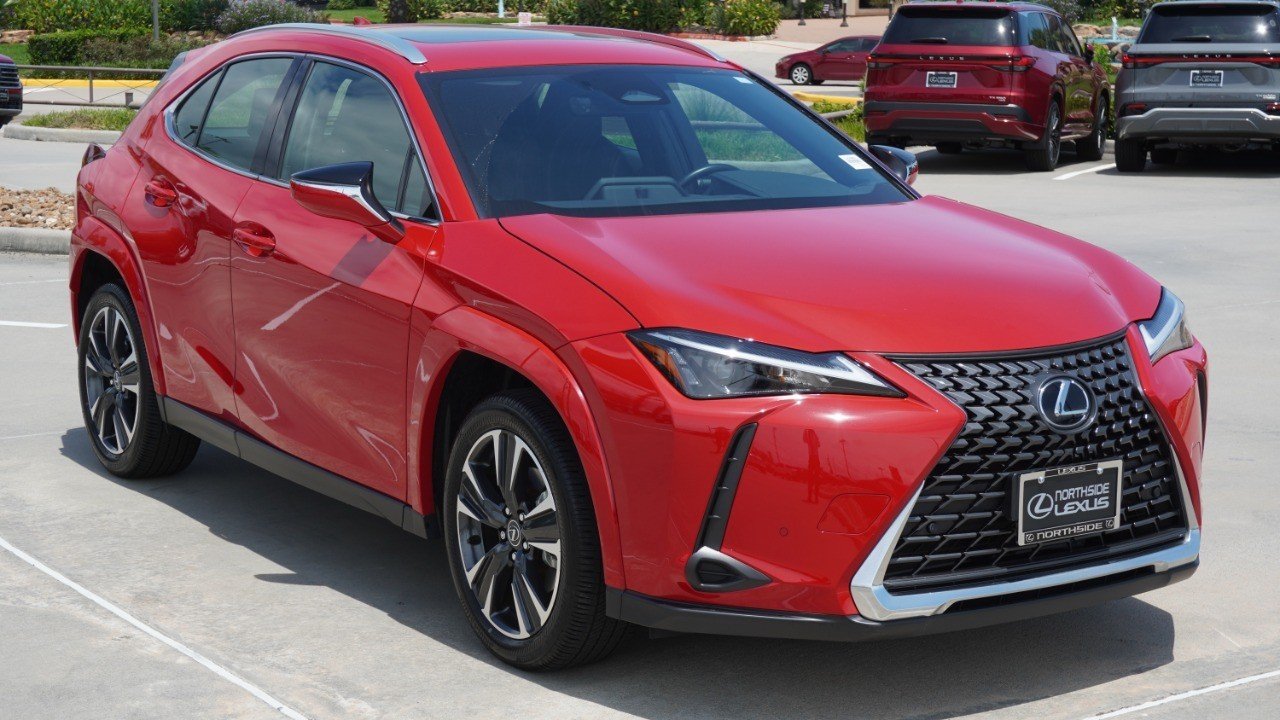 Certified Used 2025 Red Lexus UX 300h Premium image 3