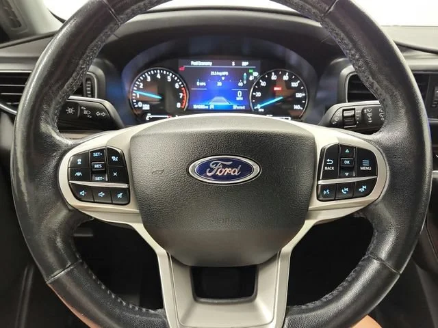 Used 2021 Agate Black Metallic Ford Limited image 20