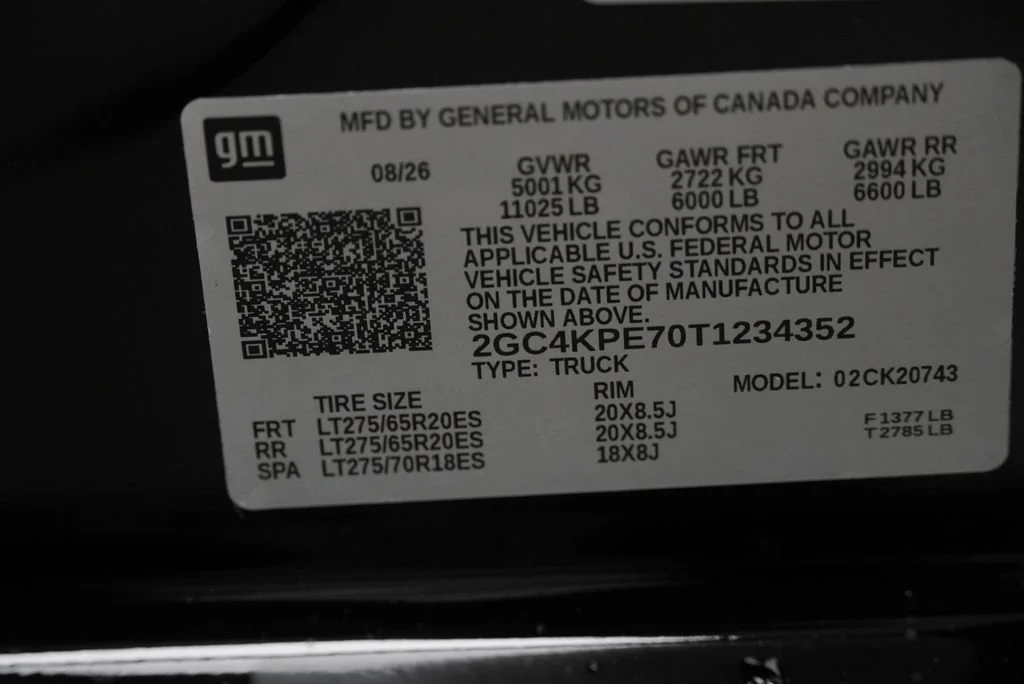 New 2026 Black Chevrolet LTZ image 42