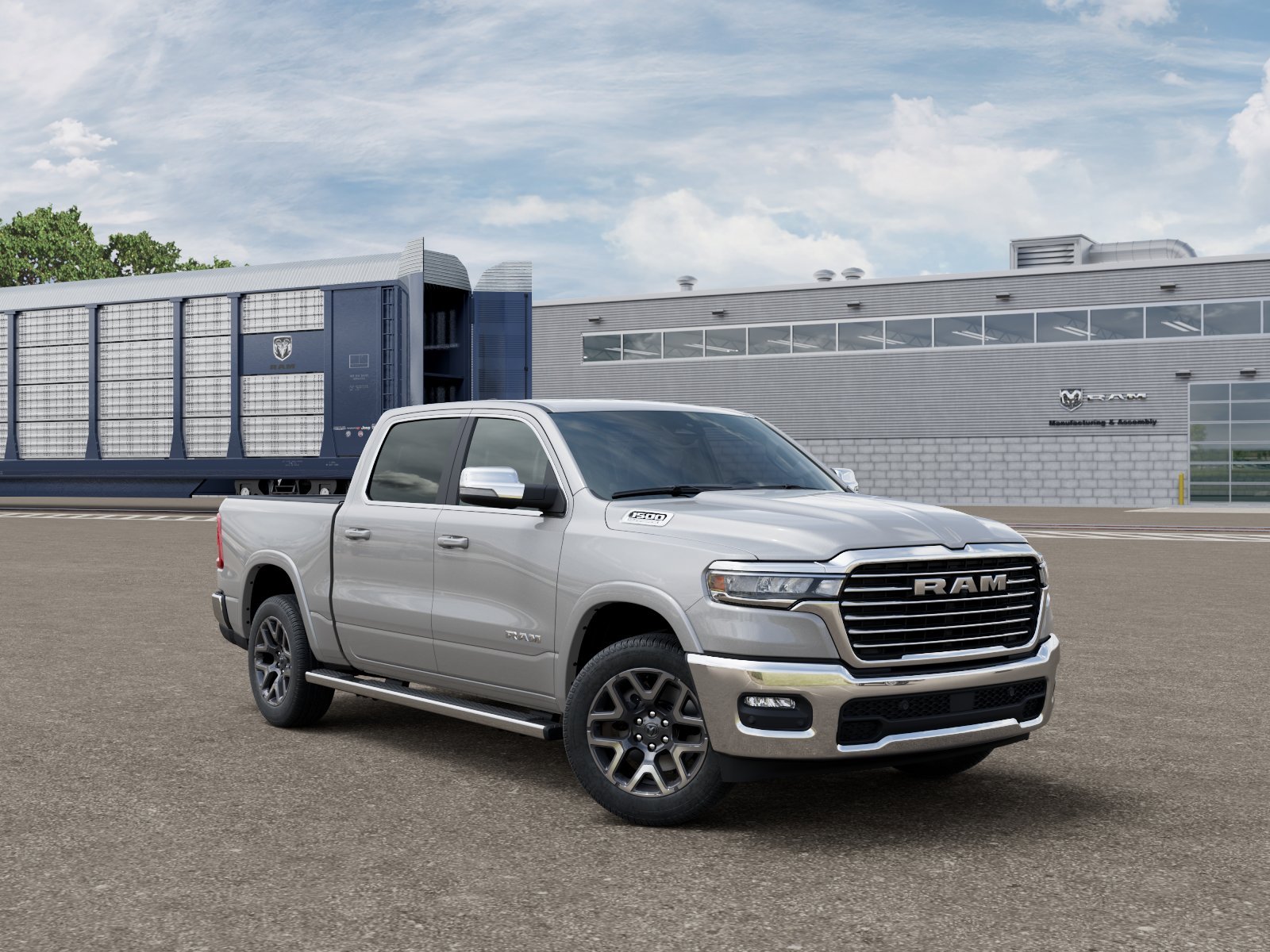 New 2026 Silver Zynith Exterior Paint RAM LARAMIE image 5