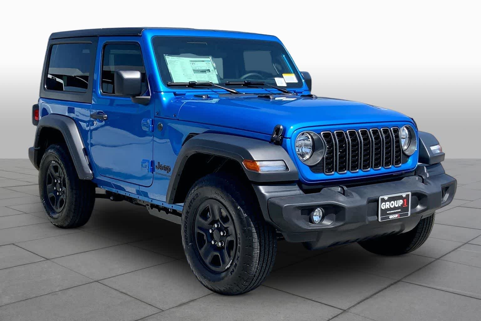 New 2026 Hydro Blue Pearl-Coat Exterior Paint Jeep Sport image 2