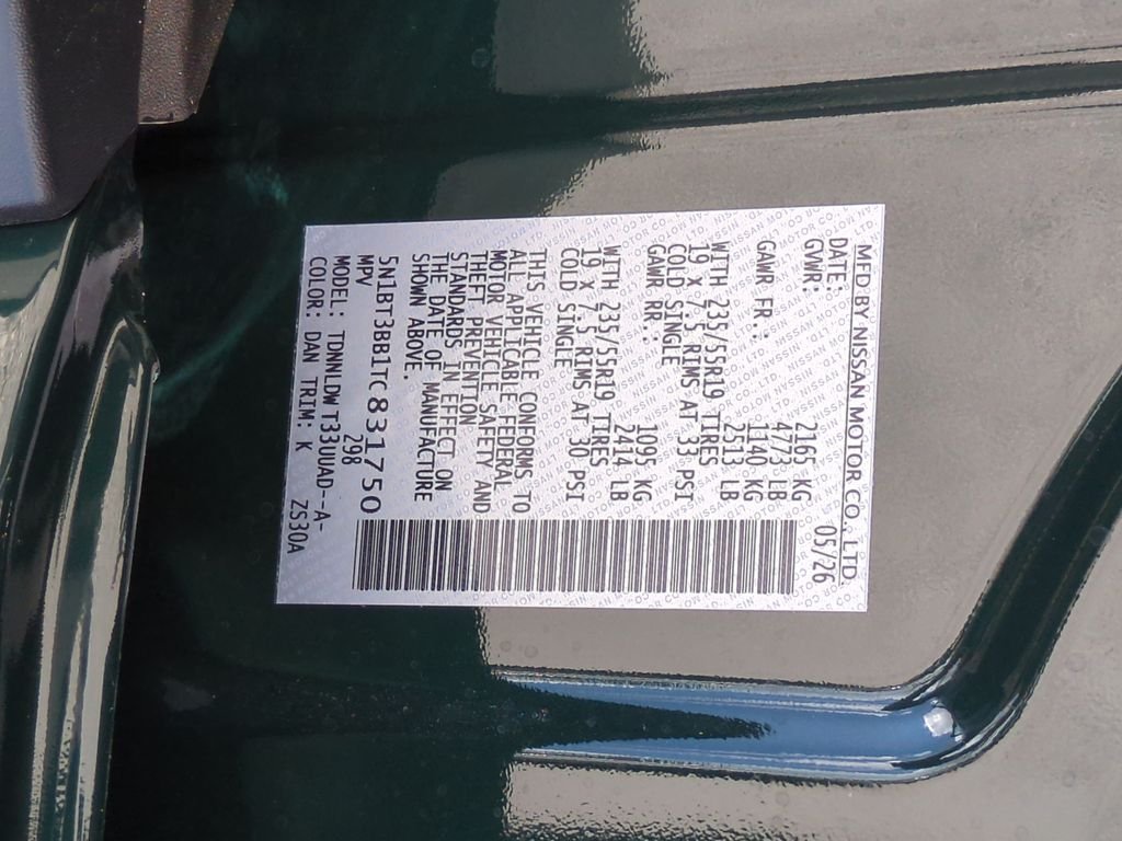 New 2026 Obsidian Green Pearl Nissan Dark Armor™ image 23