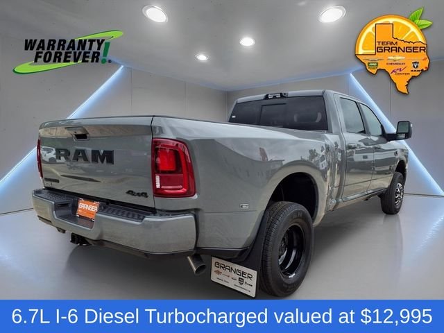 New 2026 Ceramic Gray Clear-Coat Exterior Paint RAM Laramie image 2