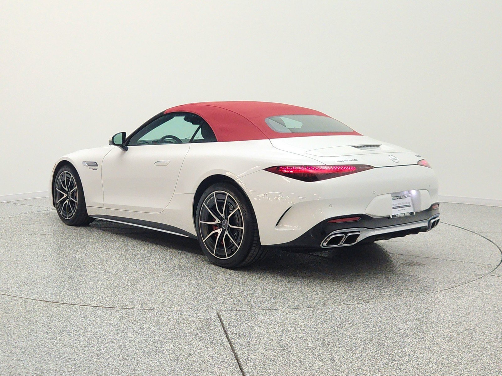 Certified Used 2023 MANUFAKTUR Moonlight White Metallic Mercedes-Benz AMG® SL 55 Roadster image 7