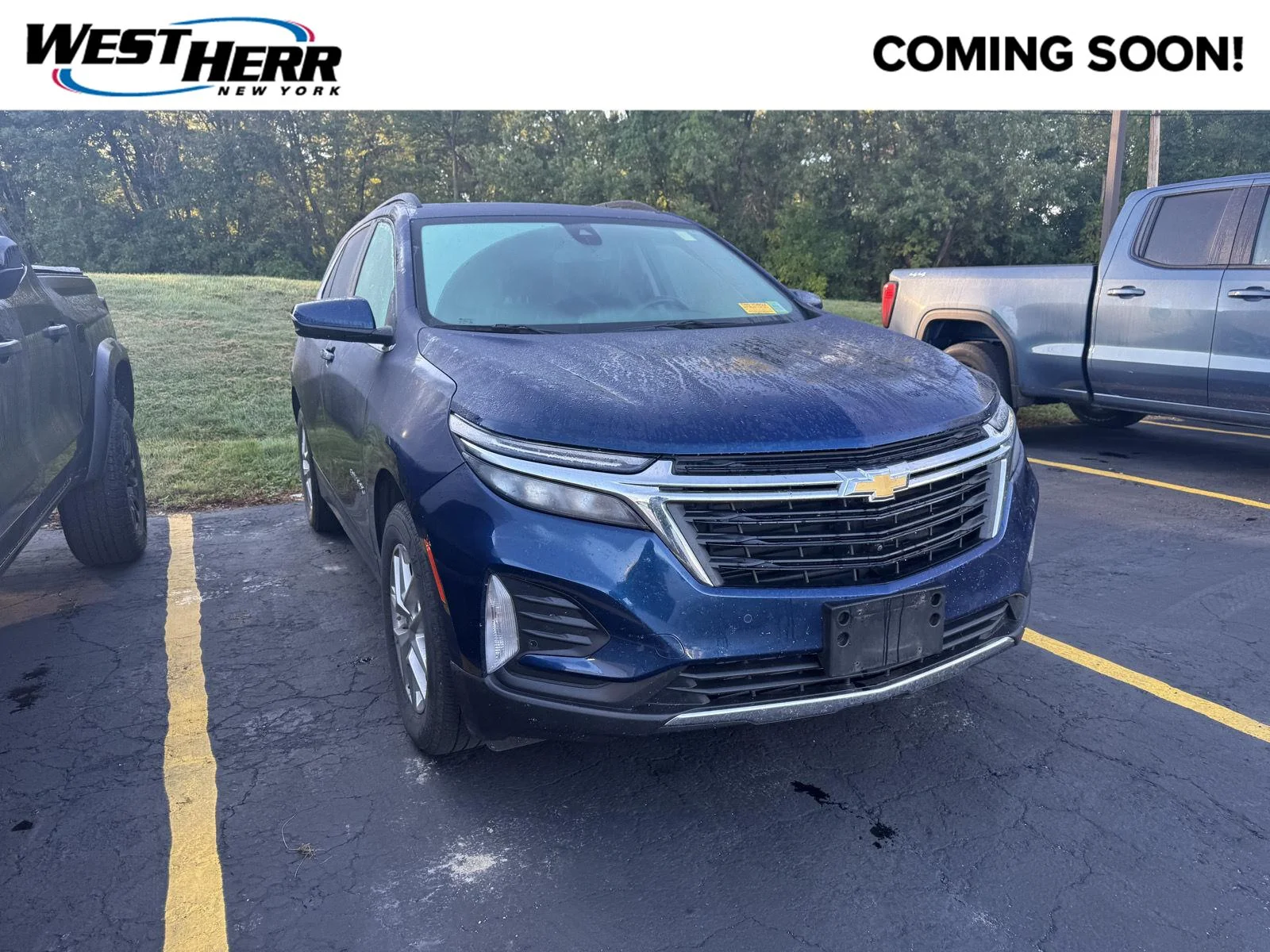 Used 2022 Blue Glow Metallic Chevrolet LT image 1